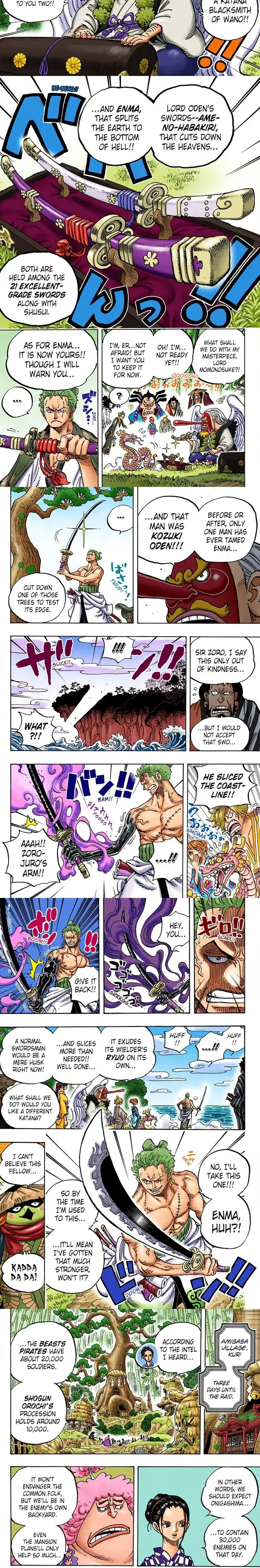 One Piece Digital Colored Chapter 955 image 2